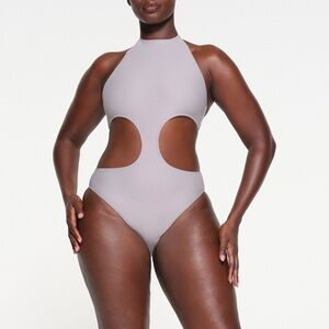 Skims Recycled Swim Halter Monokini